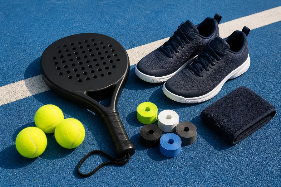 Material básico para empezar a jugar al pádel